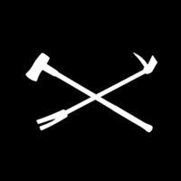 Crossed Entry Tools - Black Singlet Design