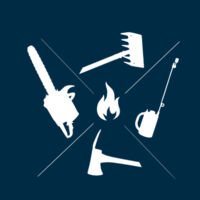 Forest Firefighter w/ Back Logo Design