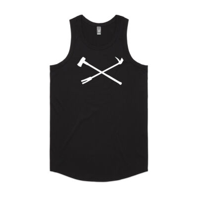 Crossed Entry Tools - Black Singlet Thumbnail